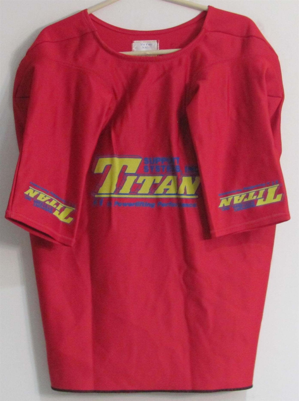 Titan Fury NXG+ Bench Shirt Size 50 Red (Lightly Used) Discontinued Color!