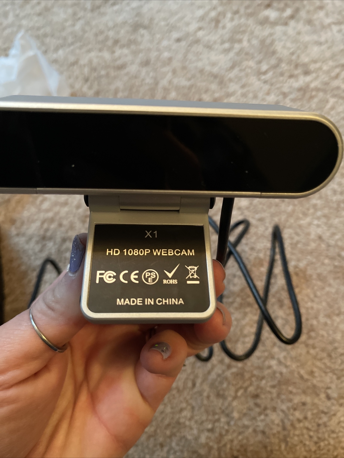 Webcam With Microphone, 1080p HD Webcam - USB Computer Camera For PC Laptop