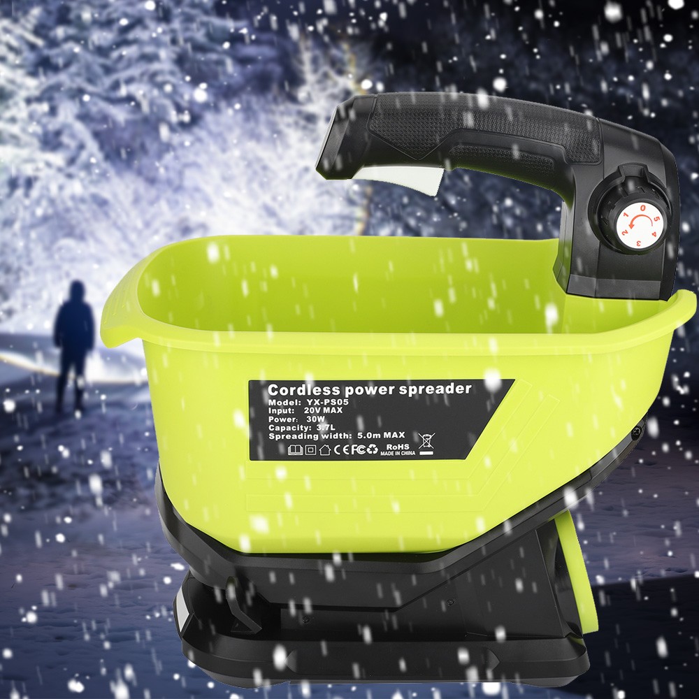 Handheld Seed Spreader for Ryobi ONE+ 18V Li-ion Ni-CD Ni-MH Battery 8,000 sq.ft