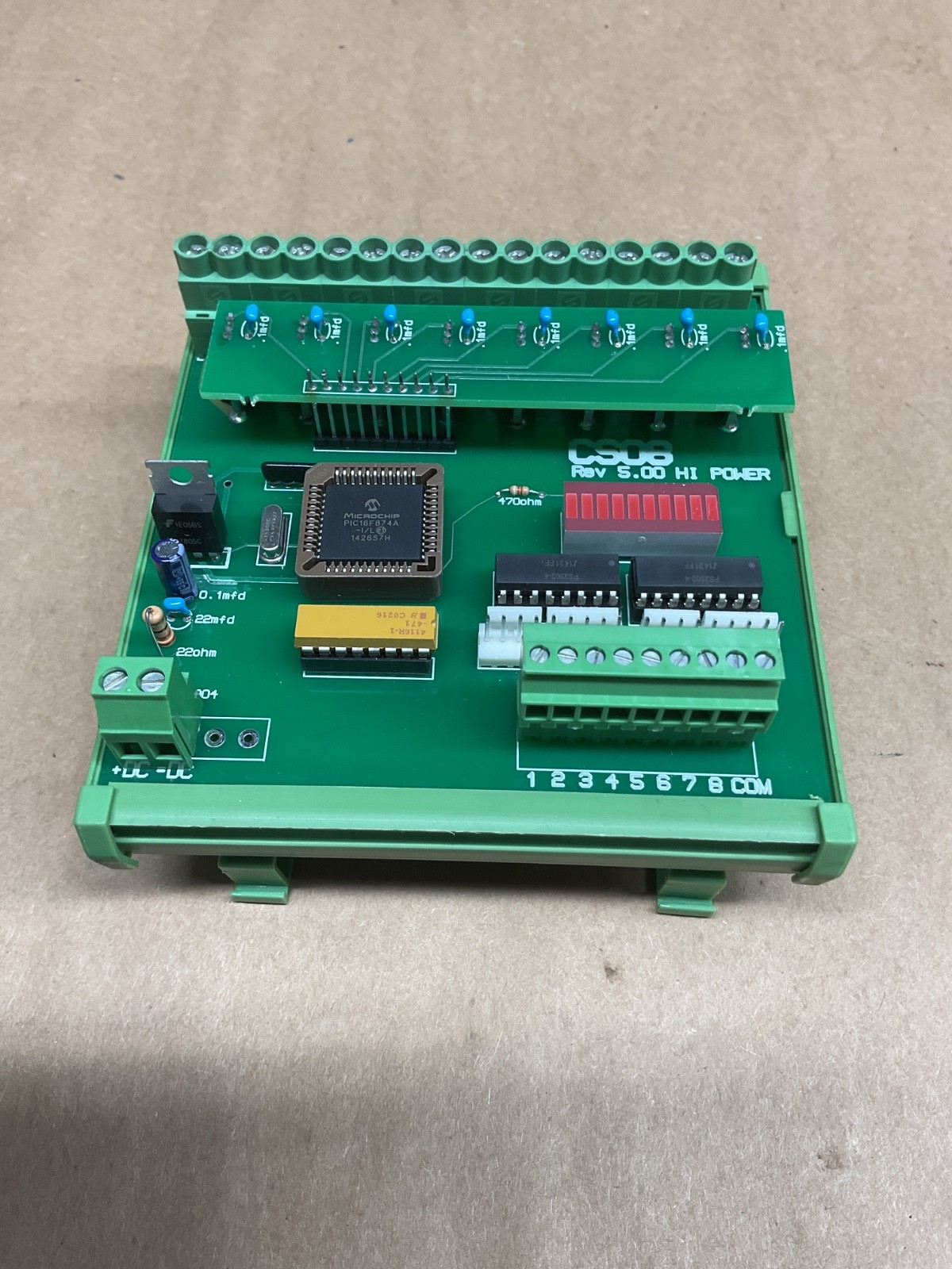 Phoenix Contact CS08 REV 5.00 Heater Failure Control Unit HI POWER #4006X111