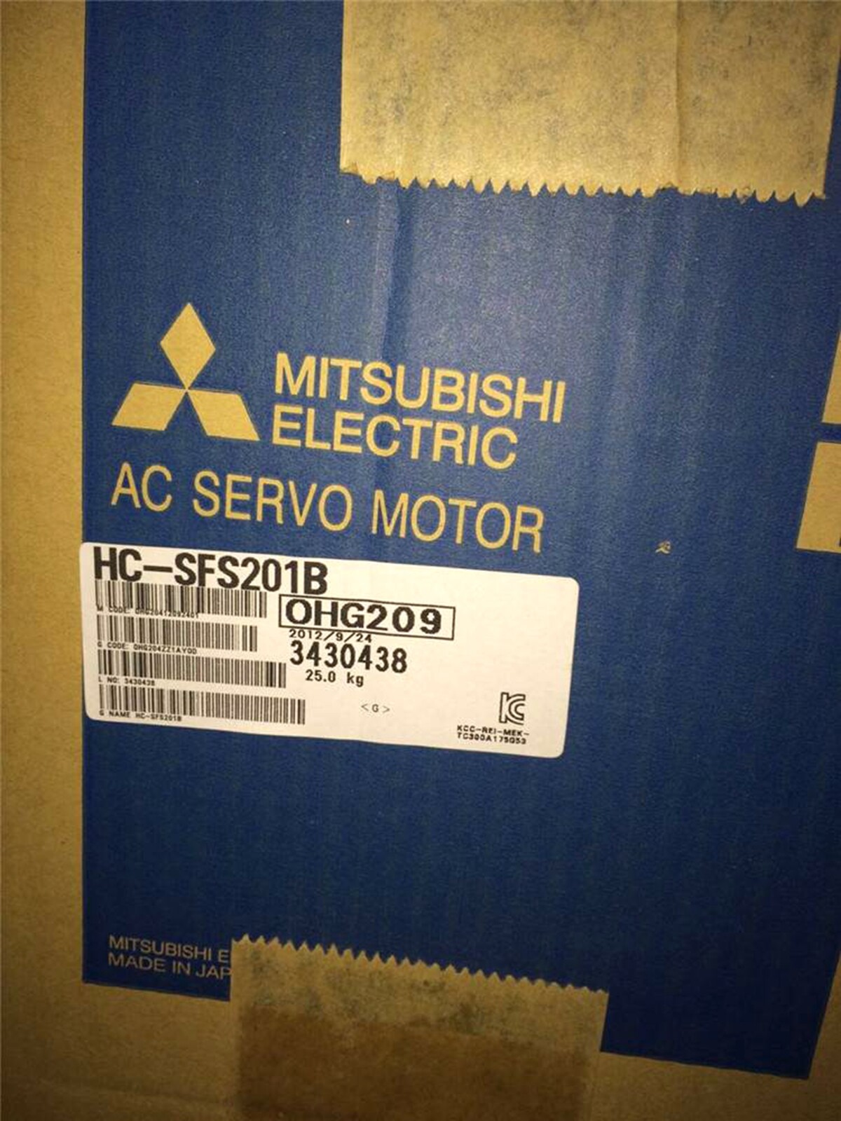 NEW MITSUBISHI SERVO MOTOR HC-SF201B fedex#YC