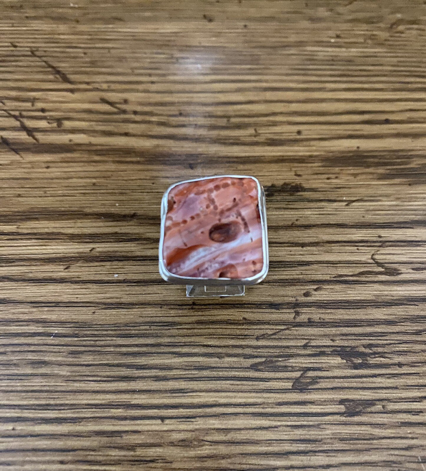 Sterling Spiny Oyster Ring