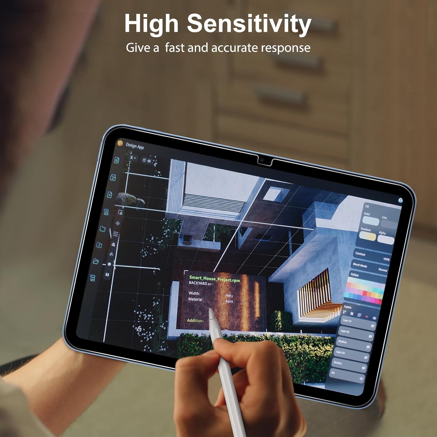 SPARIN Screen Protector for iPad 11th 10th Generation A16 11th/10th