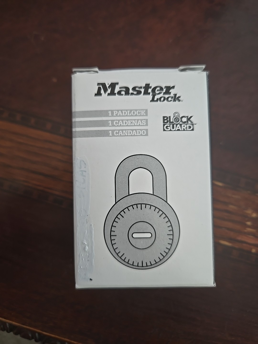 Master Lock Combination Black Padlock 1525 Lock OEM Original Master Control Key