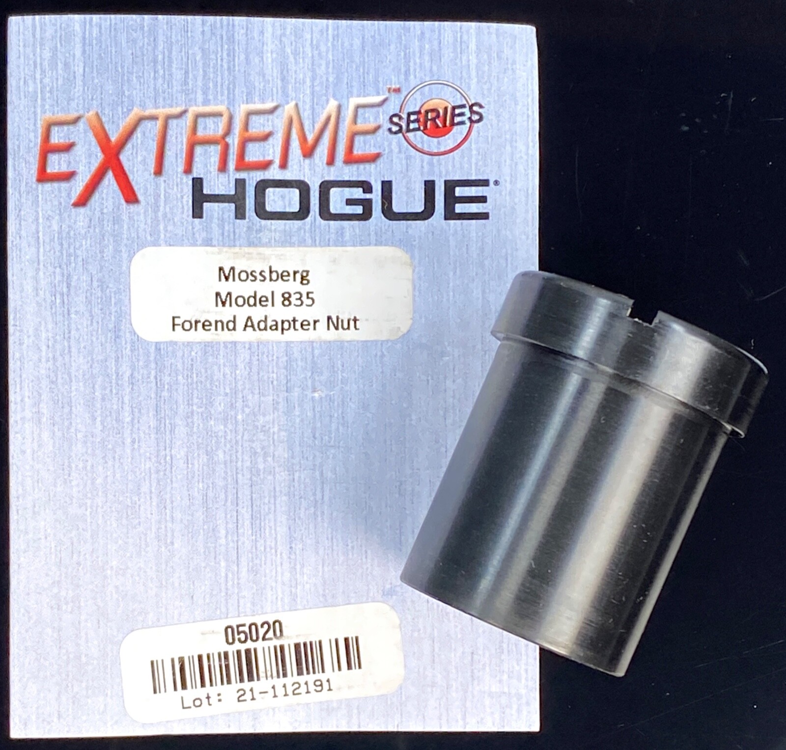 Hogue 05020 Forend Adapter Nut for Mossberg 835 with 6-3/4" Forend Tubes