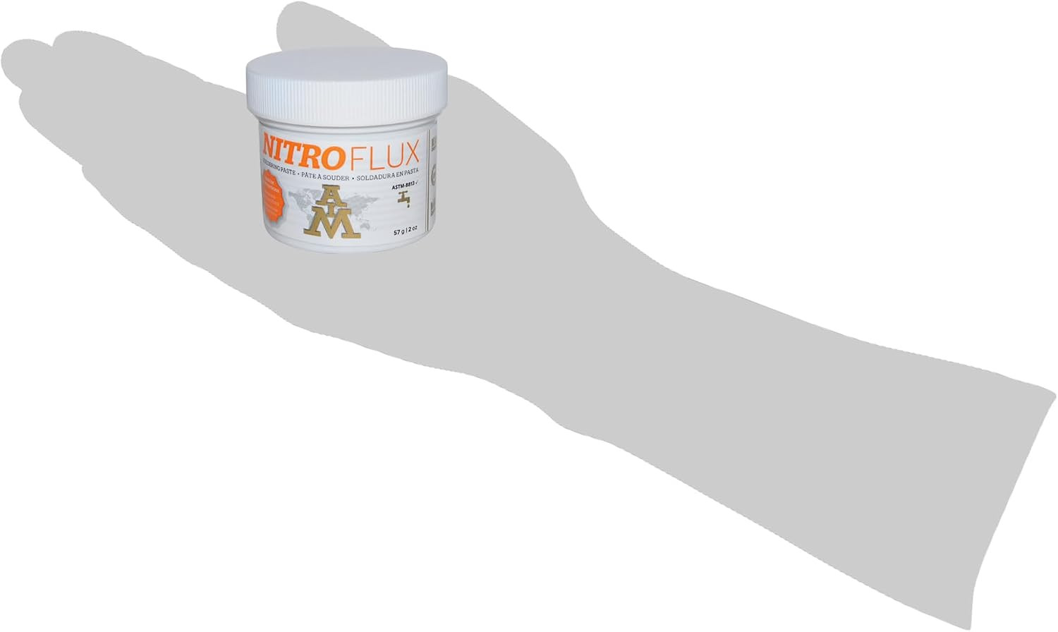 Nitroflux Solder Paste Flux Kit with brush for Plumbing and General Purposes ...