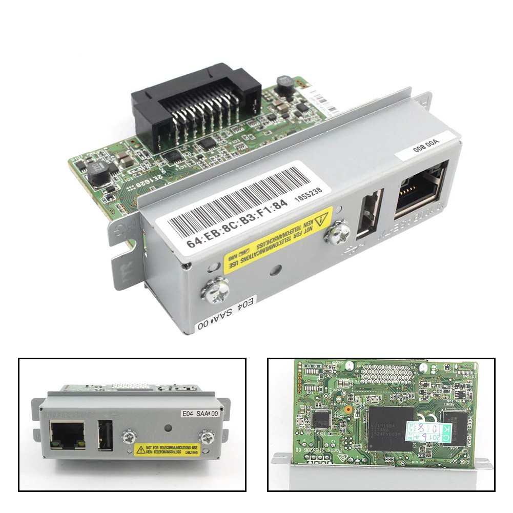 C32C881008 Print Server Ethernet Module Compatible with Various Models
