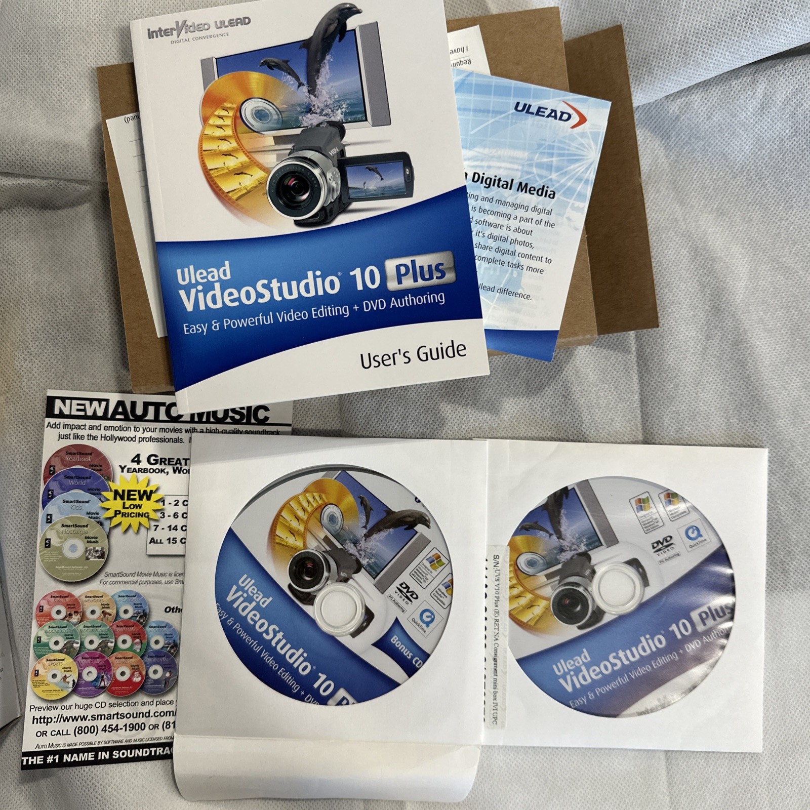 Ulead VideoStudio 10 Plus Video Editing Software