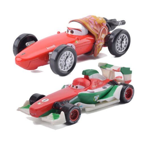 2PCS Disney Pixar Cars 2 Francesco BerNOulli & Mama Die-cast Toy Model Car Gift