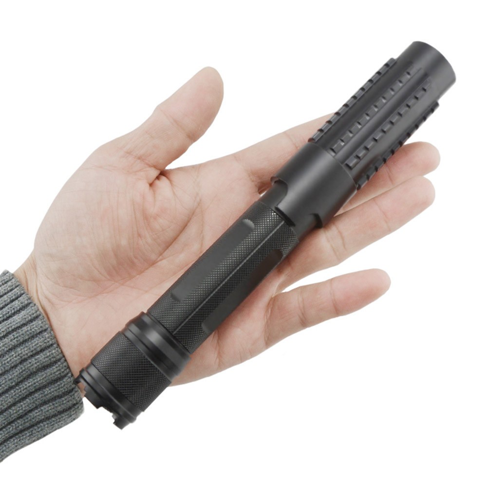 LMX6G Adjustable Focus GR Laser Pointer 520nm Visible Beam Light Charger+Case