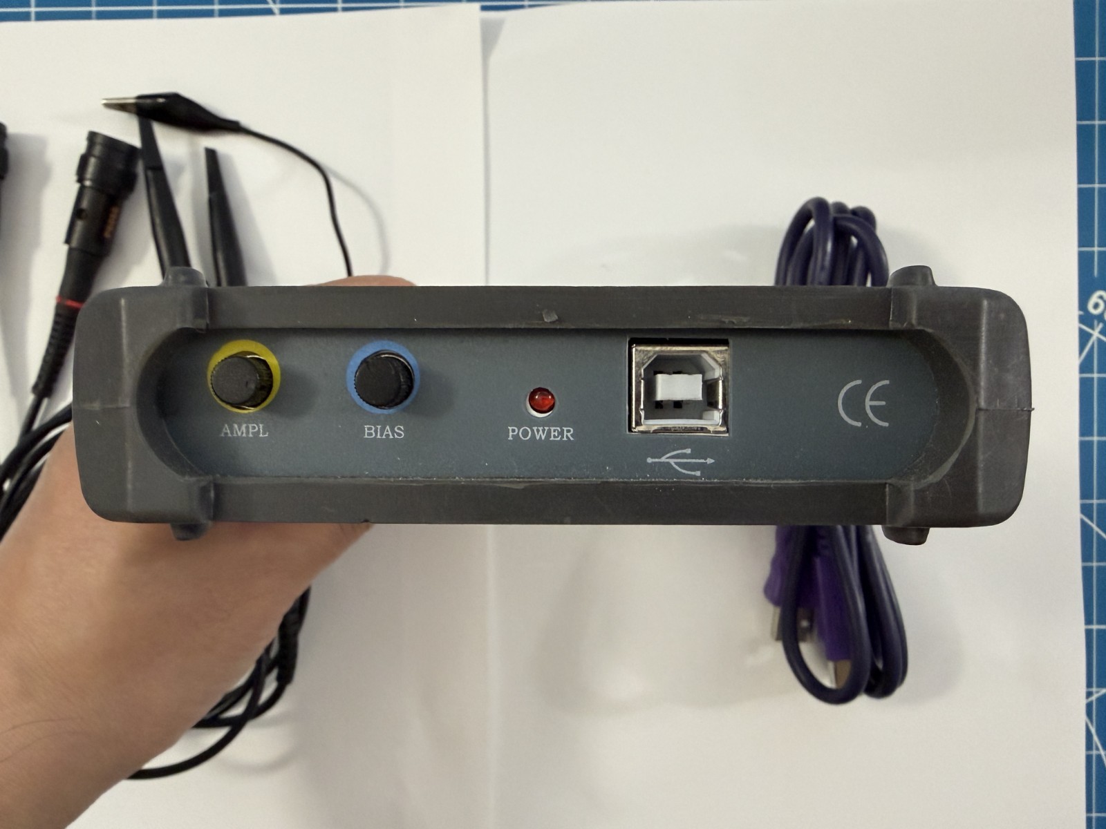 ISDS220B 4IN1 Digital Oscilloscope & Spectrum Analyzers & DDS & Sweeper