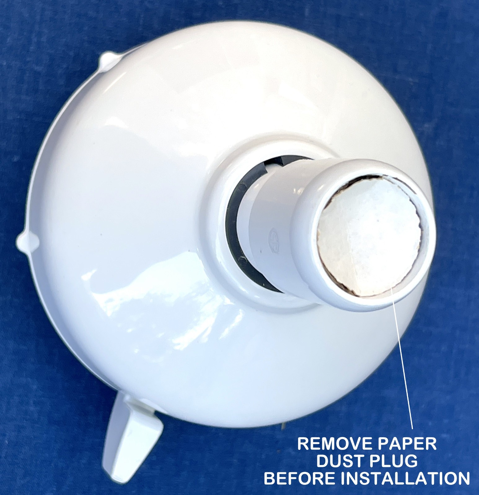 NOS ✅ ONDINE 25101WW InTouch Rainmaker Multi Function White Shower Head, Spa New