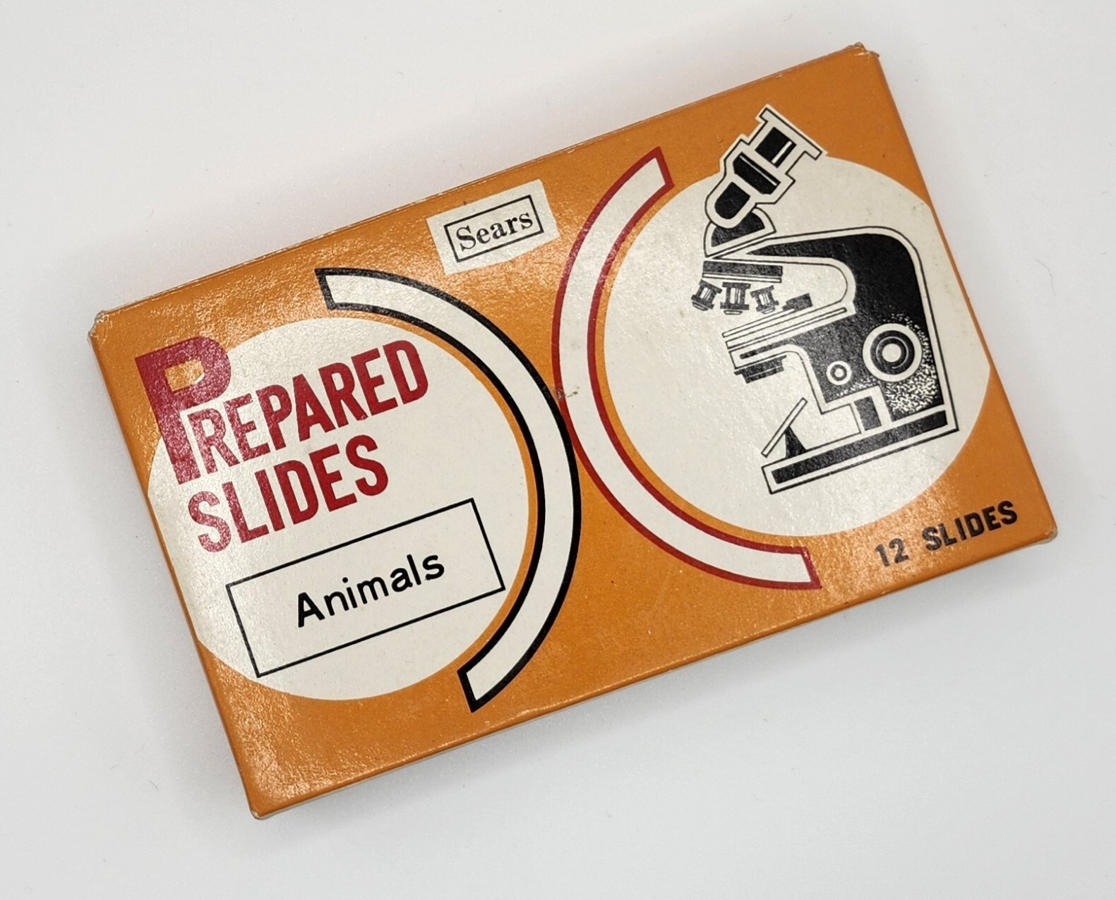 Vintage Sears Prepared Microscope Slides Animals (Made In Japan)