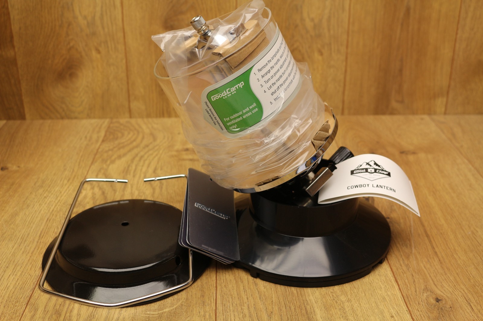 GOOD CAMP COWBOY LANTERN- OUTDOOR PROPANE LANTERN