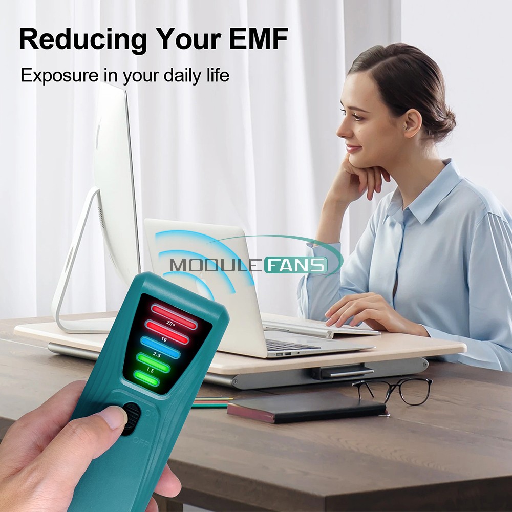 Portable EMF Meter Electromagnetic Field Radiation Detector Geiger Counter