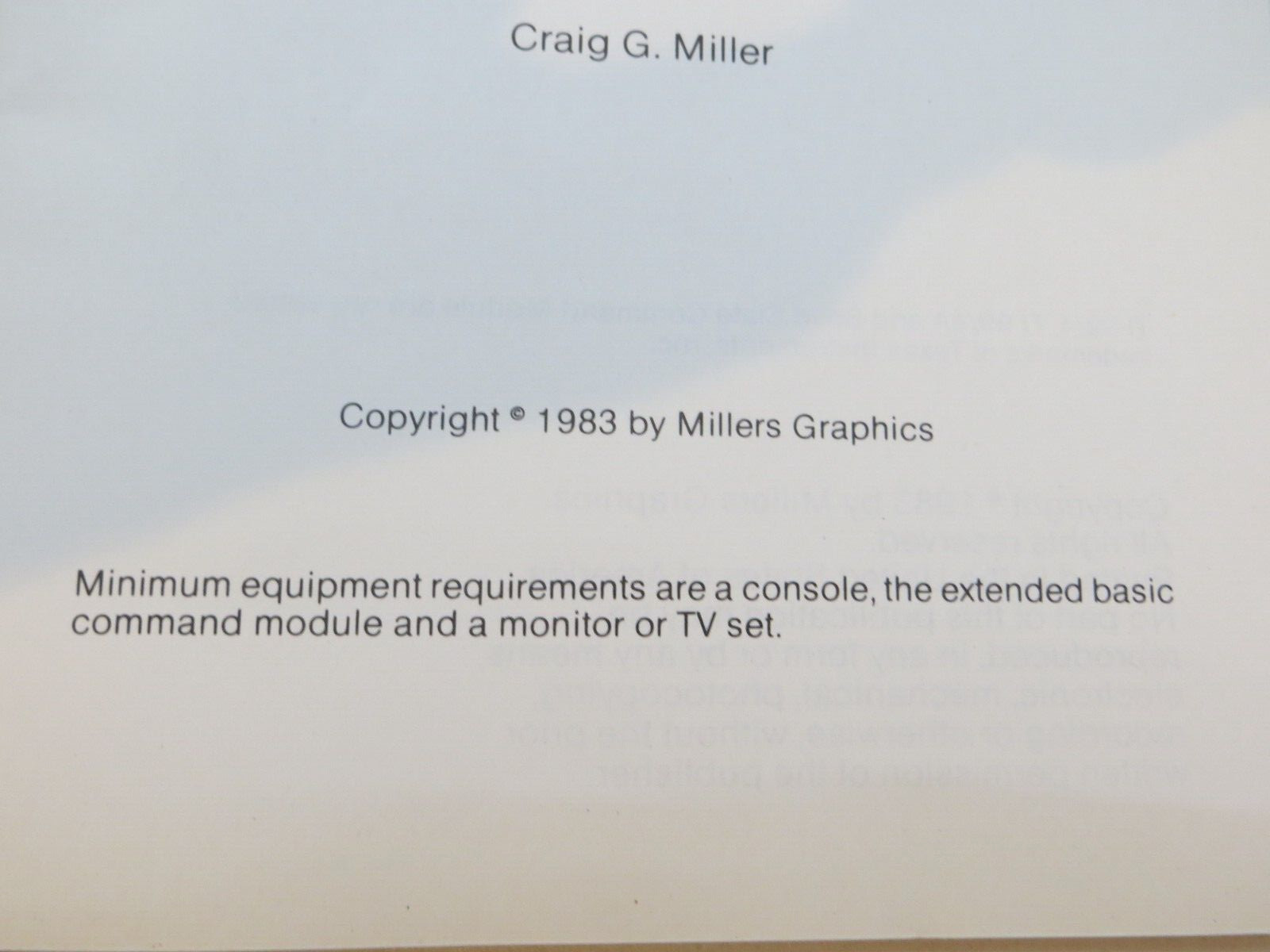 SMART PROGRAMMING GUIDE FOR SPRITES 1983 computer book