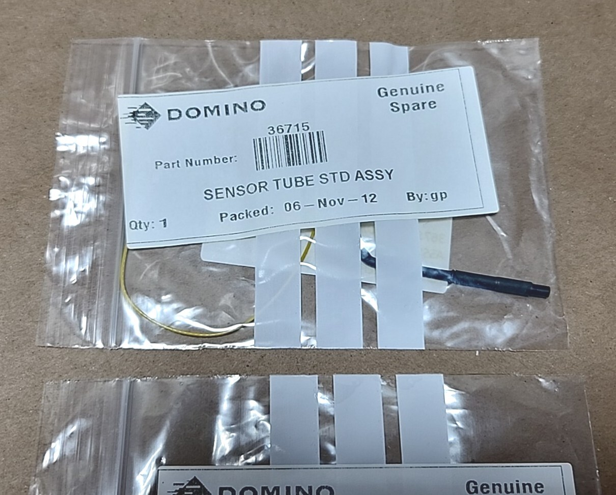 *BRAND NEW* [3] GENUINE Domino 36715 Sensor Tube Standard Assembly + Warranty!