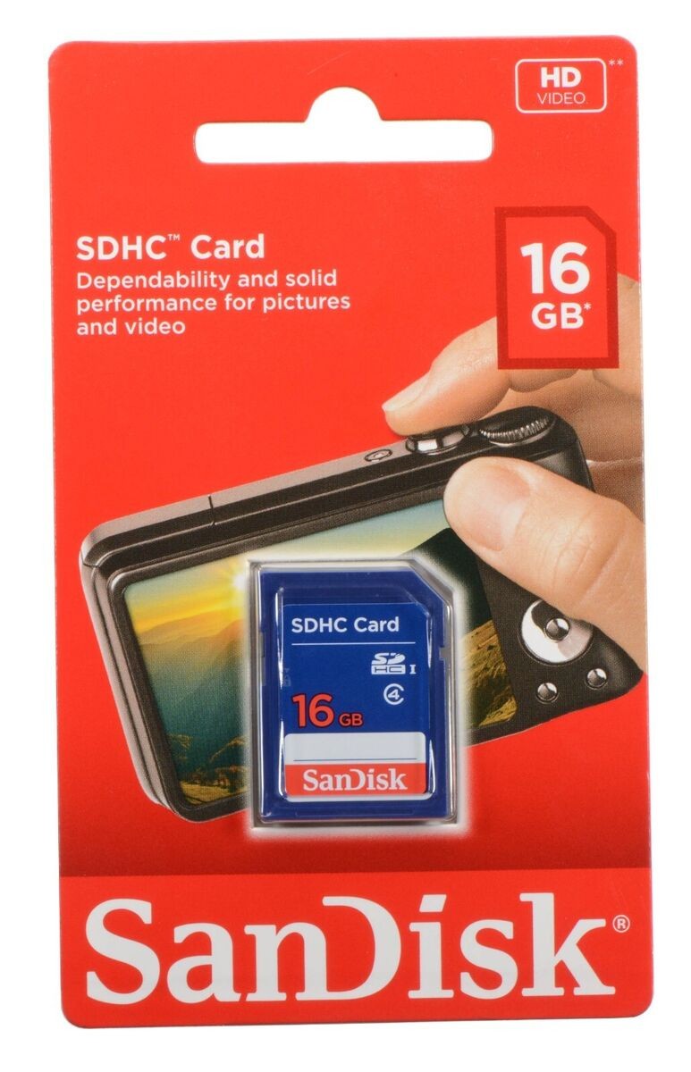 Sandisk 16G SDHC SD card for Sony Cybershot W650 WX150 W690 W620 W710 W730 WX80