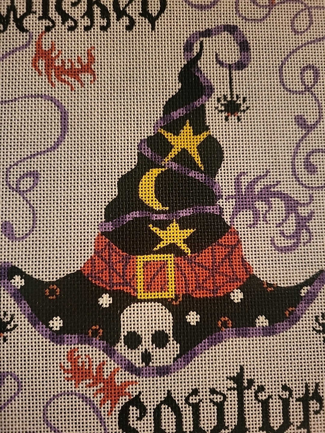 Wicked Couture Needlepoint Canvas By Heidi Stanley Designs