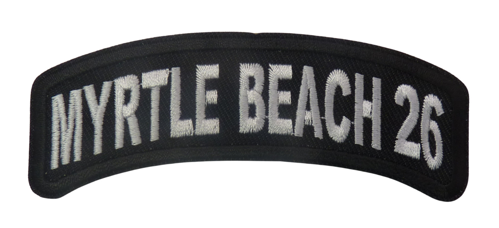 Myrtle Beach 2026 White Top Rocker Event Patch.