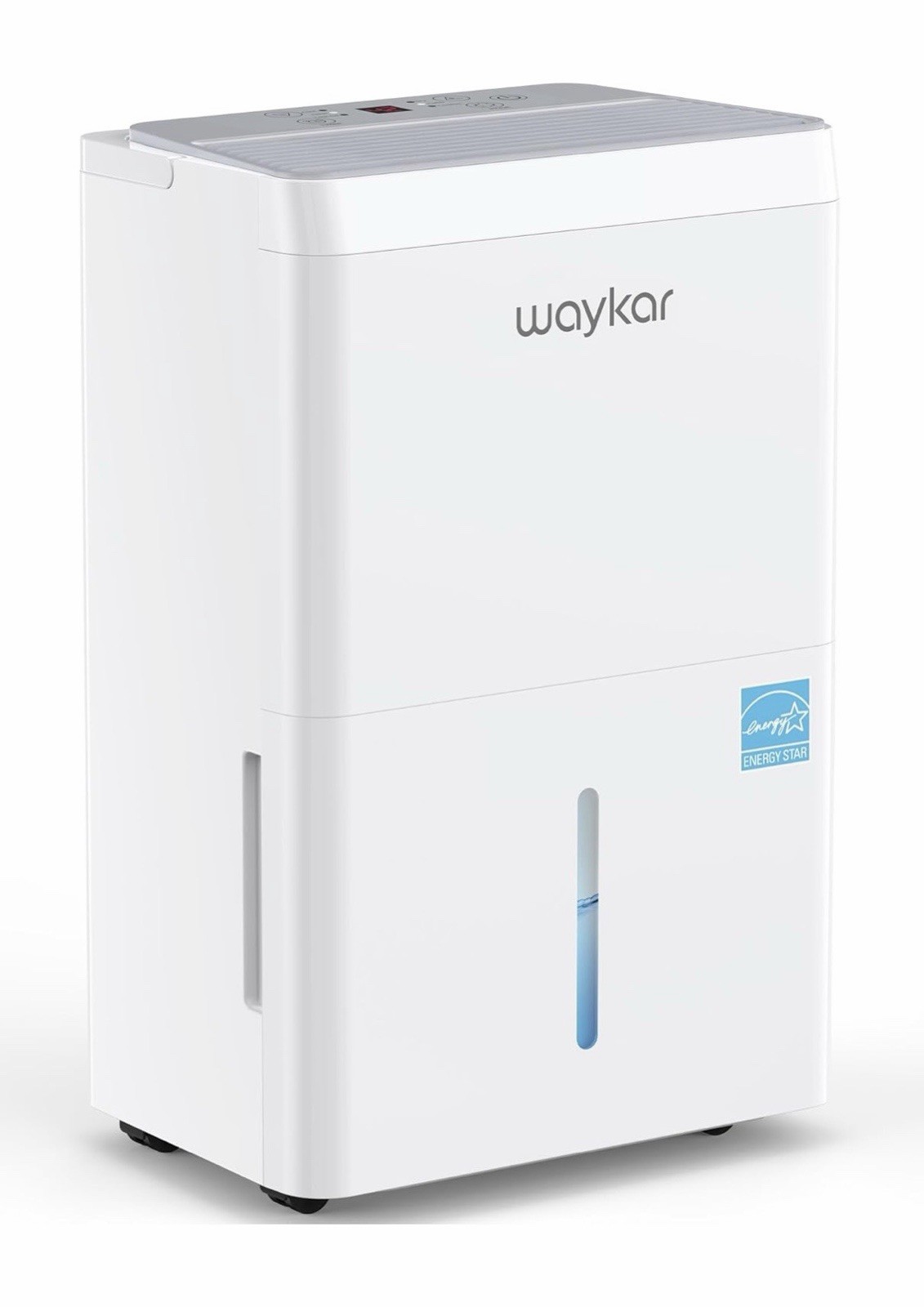 Dehumidifier 150 Pint 7000 Sq. Ft. Smart Auto Defrost Drain Waykar Energy Star