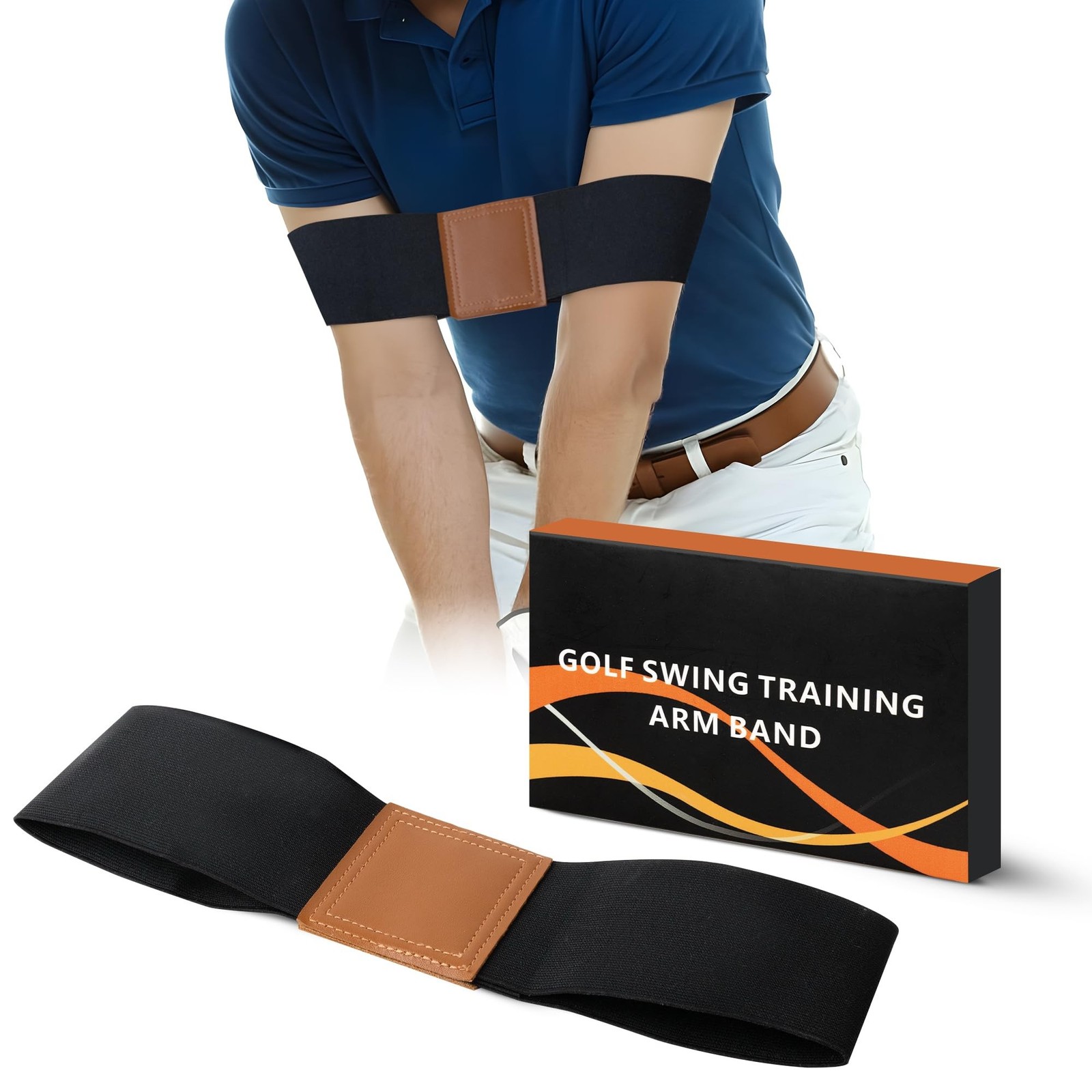 Golf Swing Trainer Aid,Swing Correcting Arm Band,Swing Golf Aid Trainer,Golf ...