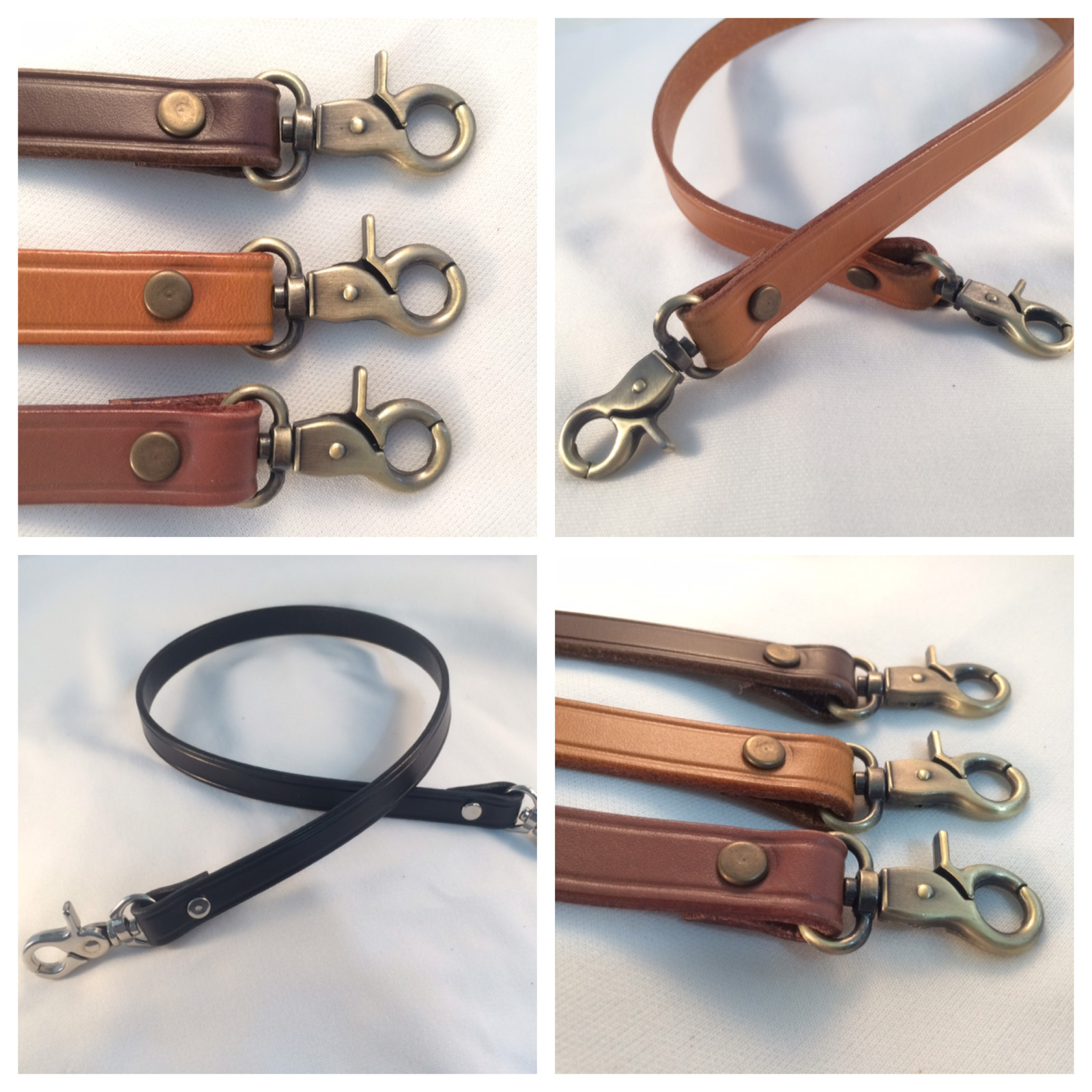 1 in. Leather Cross Body - Shoulder Bag Purse Straps Fits Vintage Coach Bags