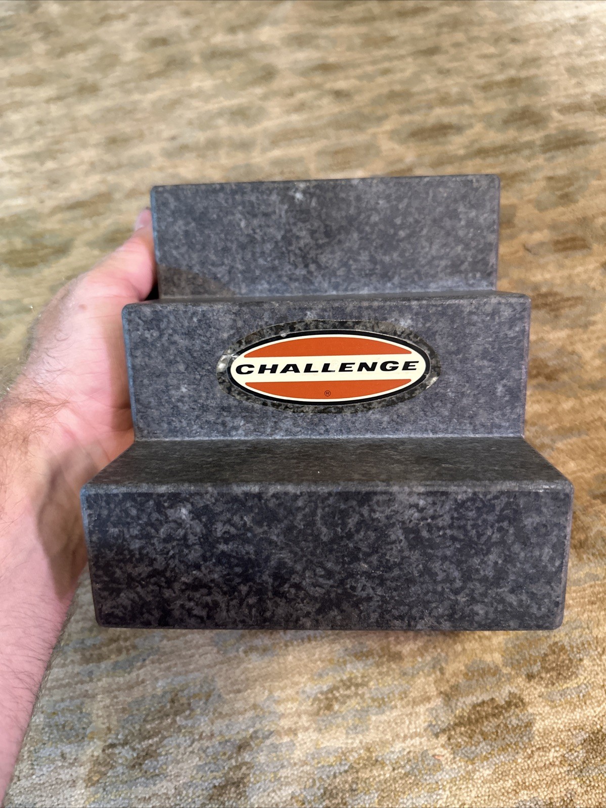 Challenge 6" Black Granite Angle Step Surface Plate Setup Block Fixture CMM