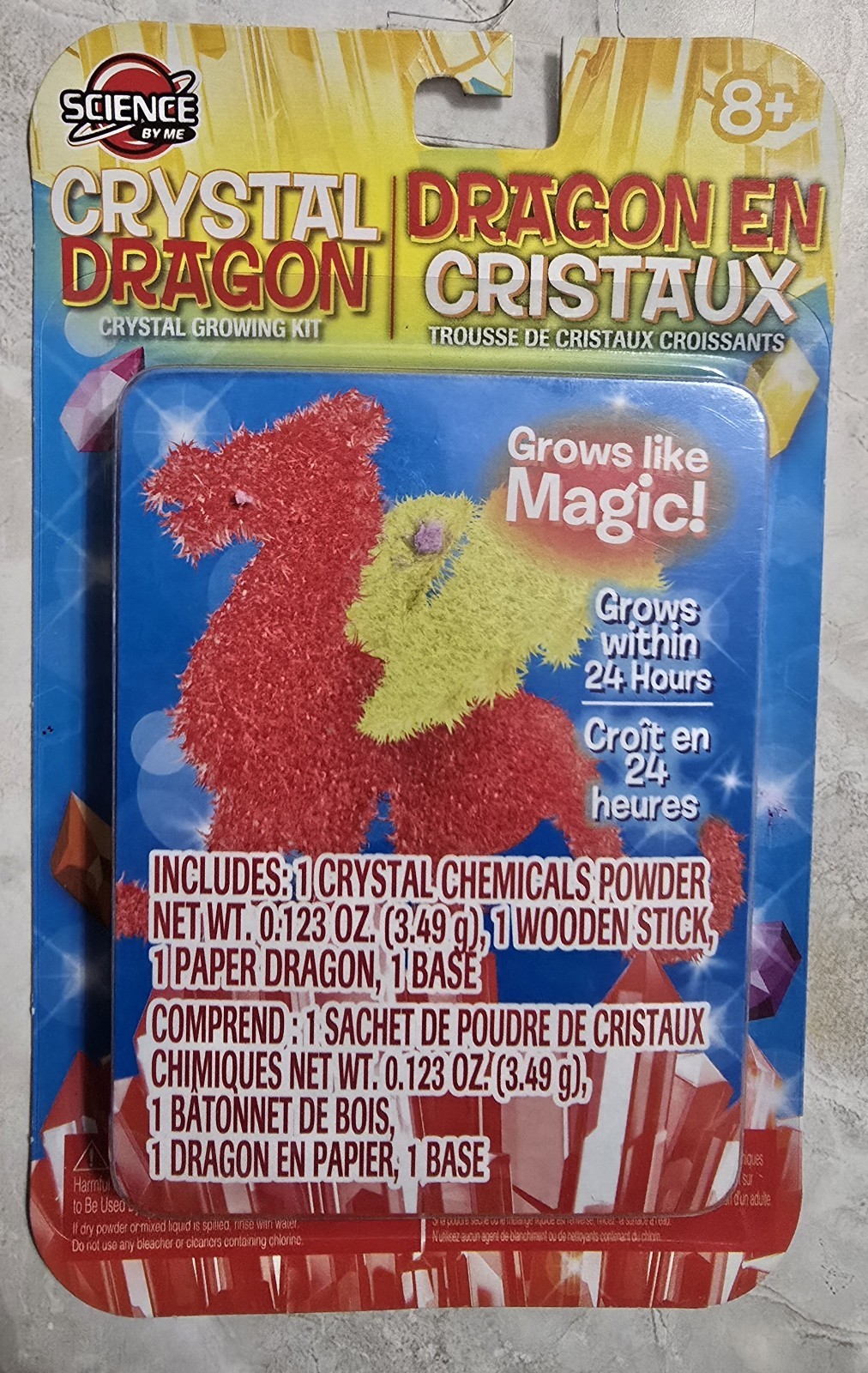 4 Pack Science By Me Crystal Grow Kits – Tree, Llama & Dragon