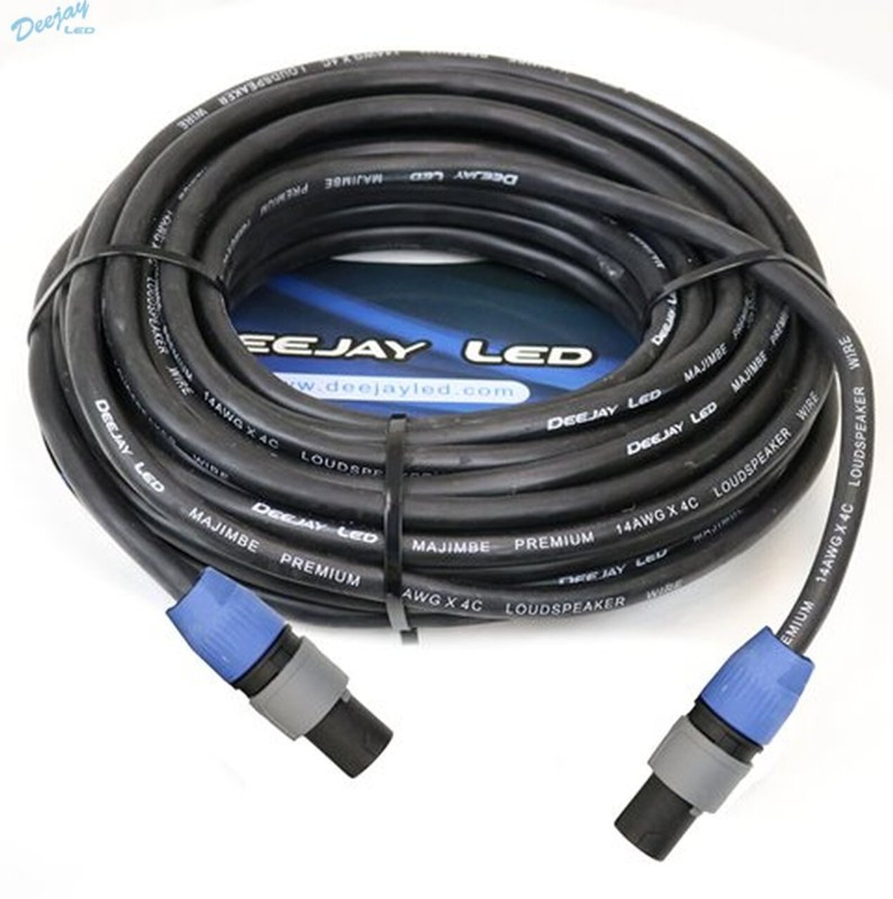  Speakon To Speakon Cable Deejayled TBHSTS50 50ft Deejayled TBHSTS50 50ft