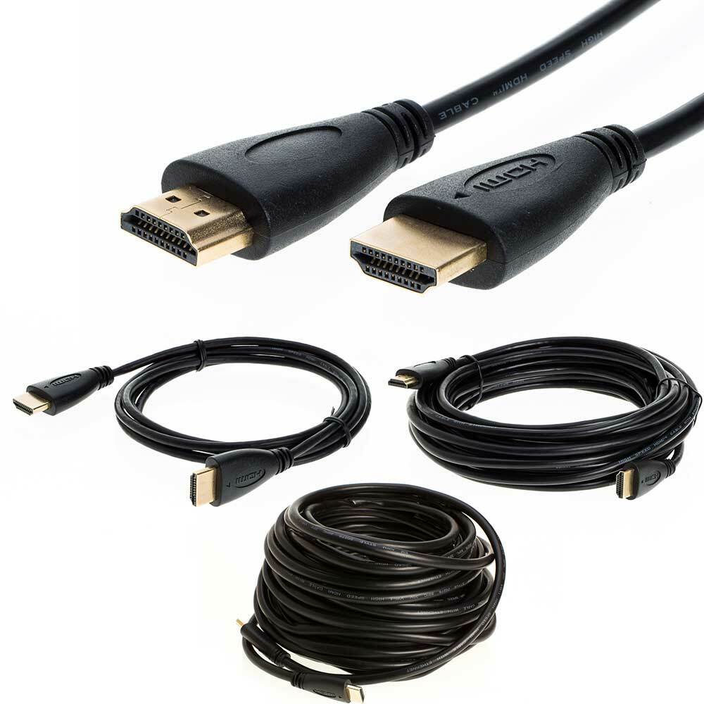 High Speed HDMI Cable 2.0 4K 60Hz 1080P UHD Ultra HD HDR HDCP HDTV 1.5-50FT lot