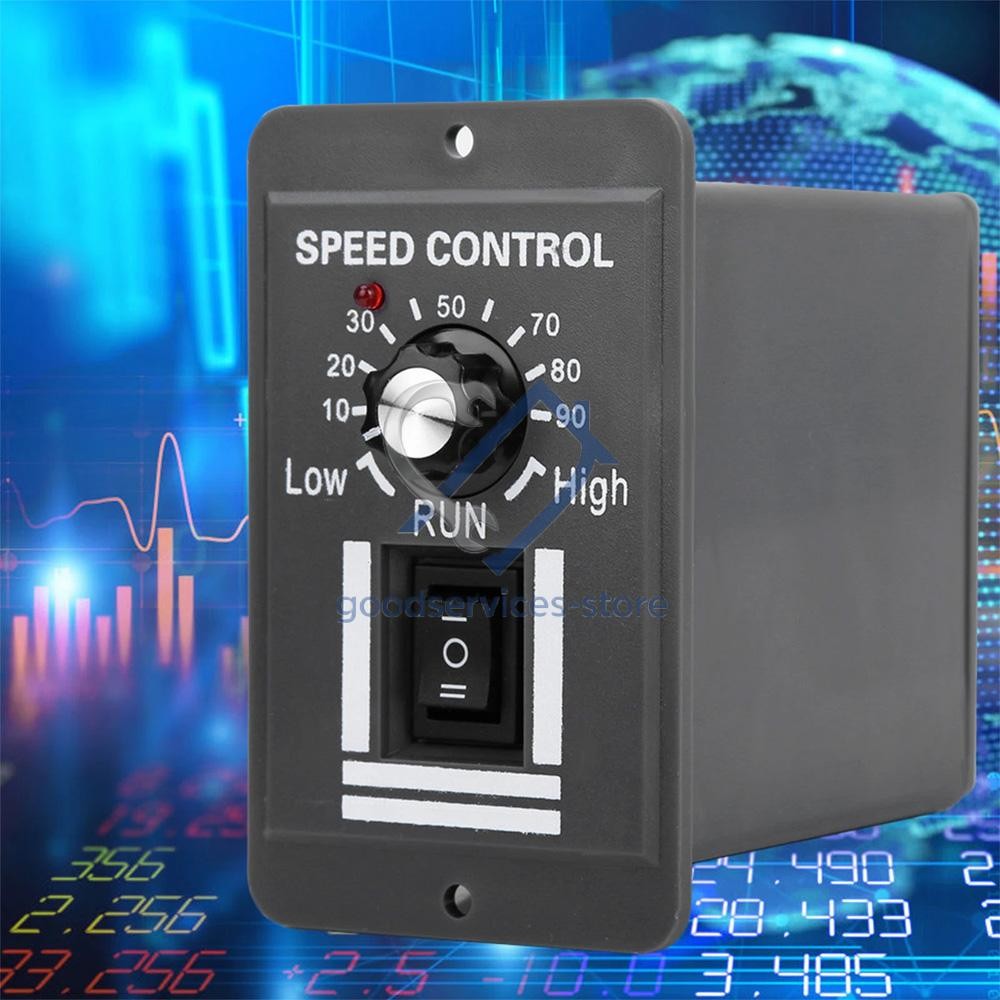 40A PWM DC Motor Speed Controller 12V 24V 36V 48V Variable Speed Switch Reverse