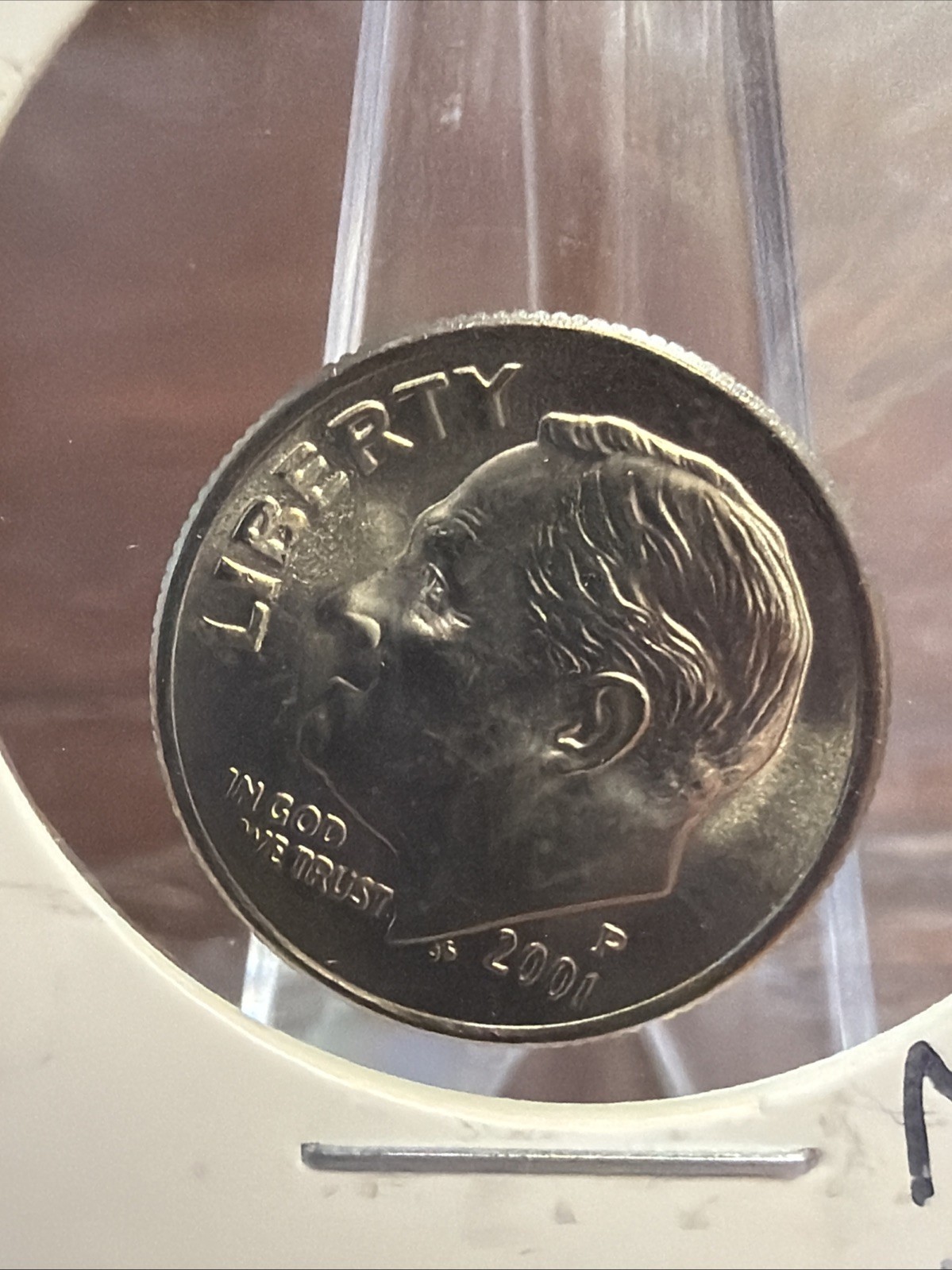 2001 P Roosevelt Dime Uncirculated US Mint 072026-229
