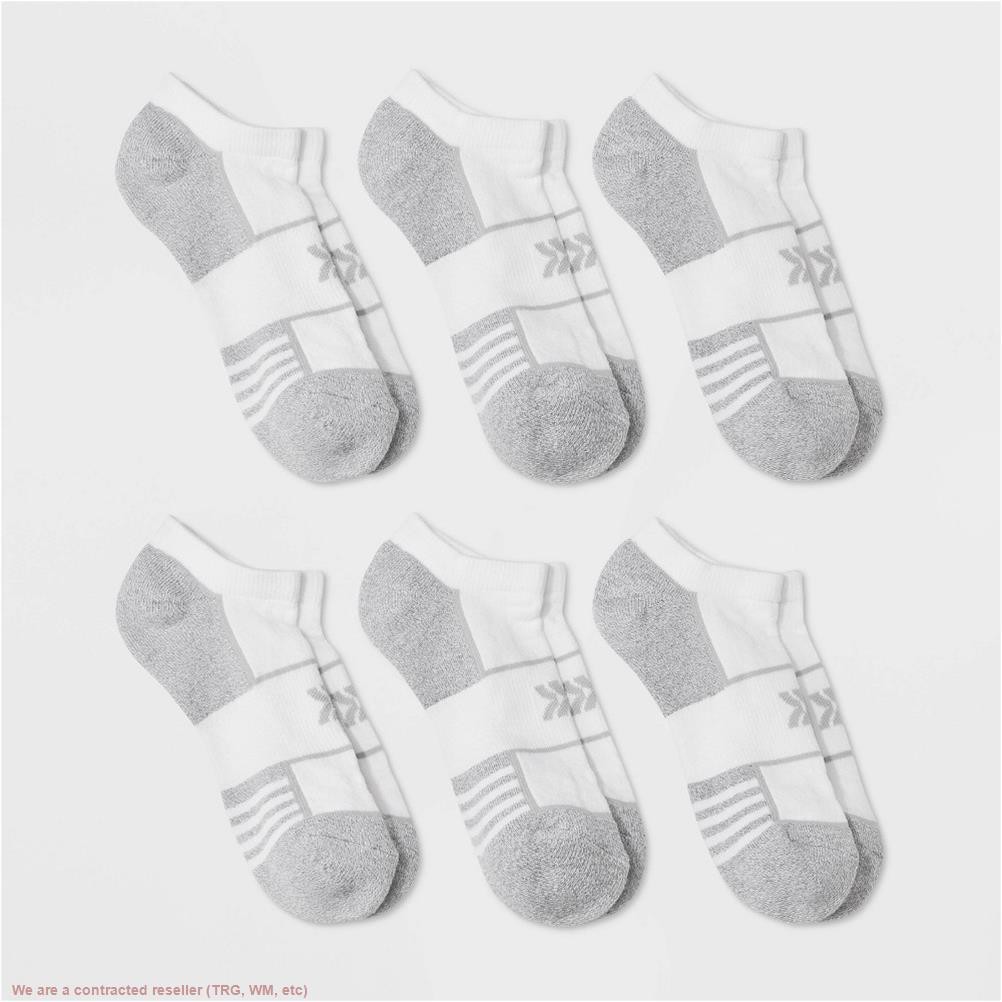 Women's 6pk Cushioned Mesh Finish Line No Show Socks 4-10 *SEE DEAL!!!*