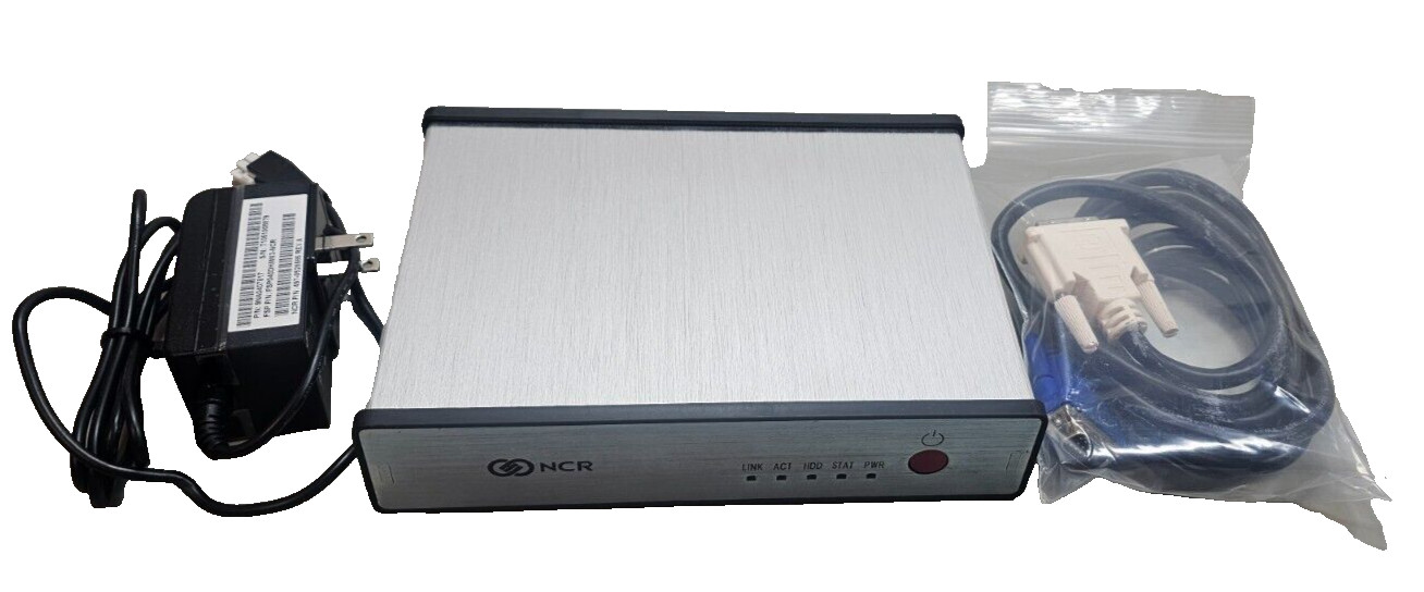 New NCR KC4 Kitchen Controller 1.6Ghz Dual Core 8GB DDR3 64GB SSD, W10-E, READ!