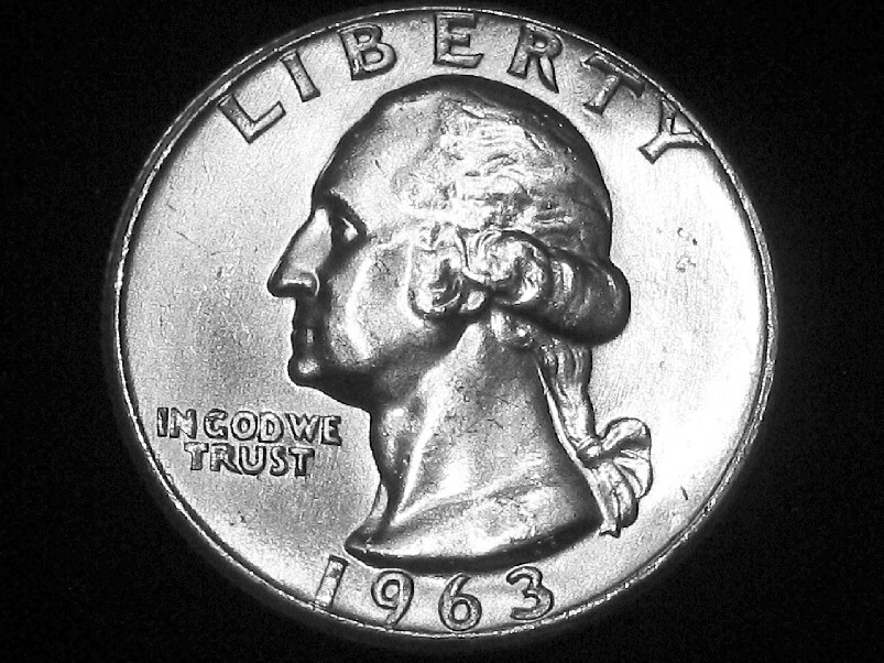 1963 Washington Quarter --- Choice Uncirculated