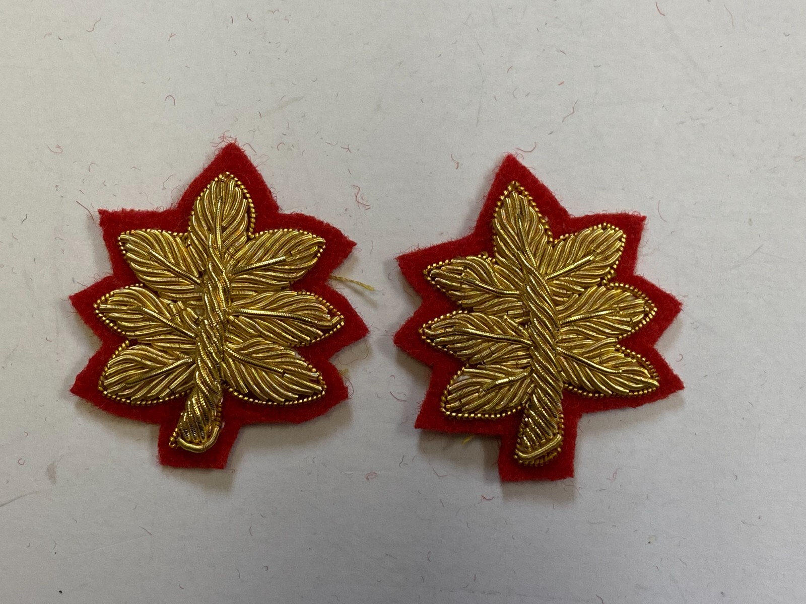 F0266 Repro USMC WW1-1930s Full Dress Shoulder Boards Pair Major Rank IR43E