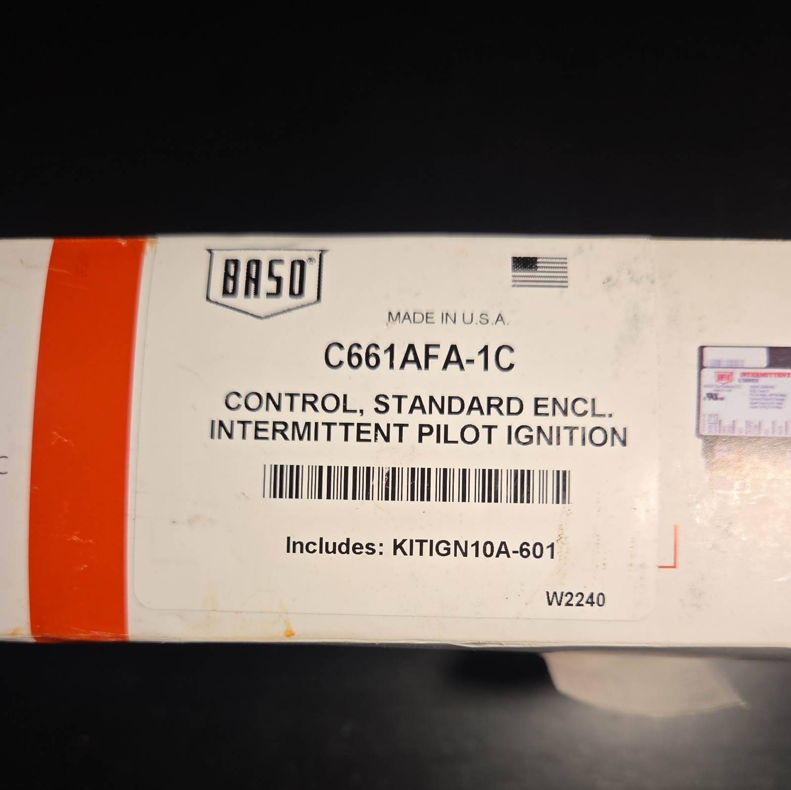 BASO IGNITION MODULE. PART NUMBER C661AFA-1C. NEW IN BOX #23
