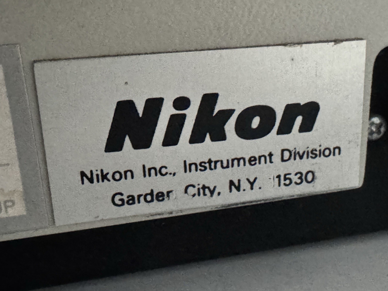 Nikon Diaphot Inverted Phase Contrast Microscope With 3 Objectives