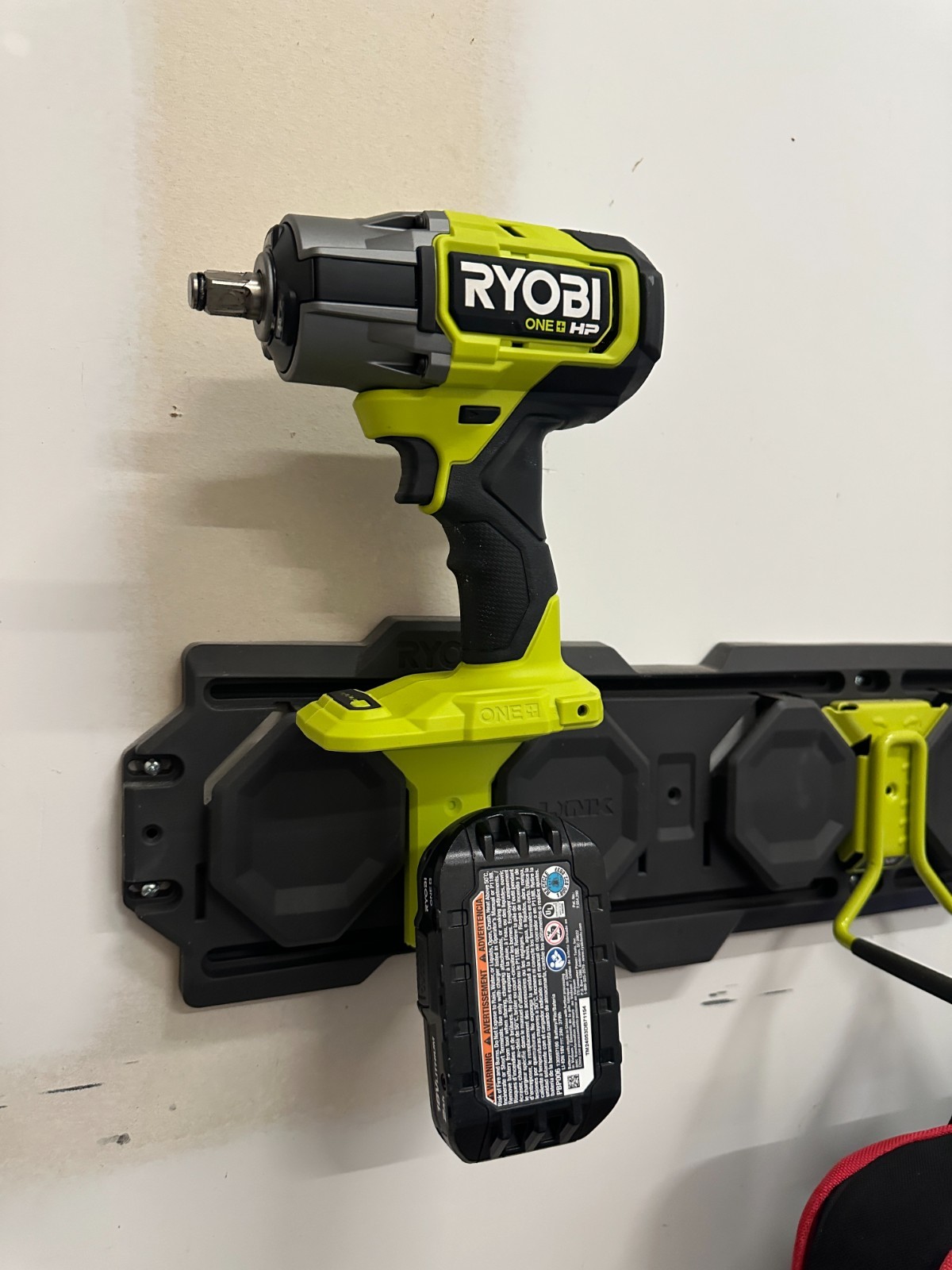 Ryobi Link Compatible Tool and Battery holder