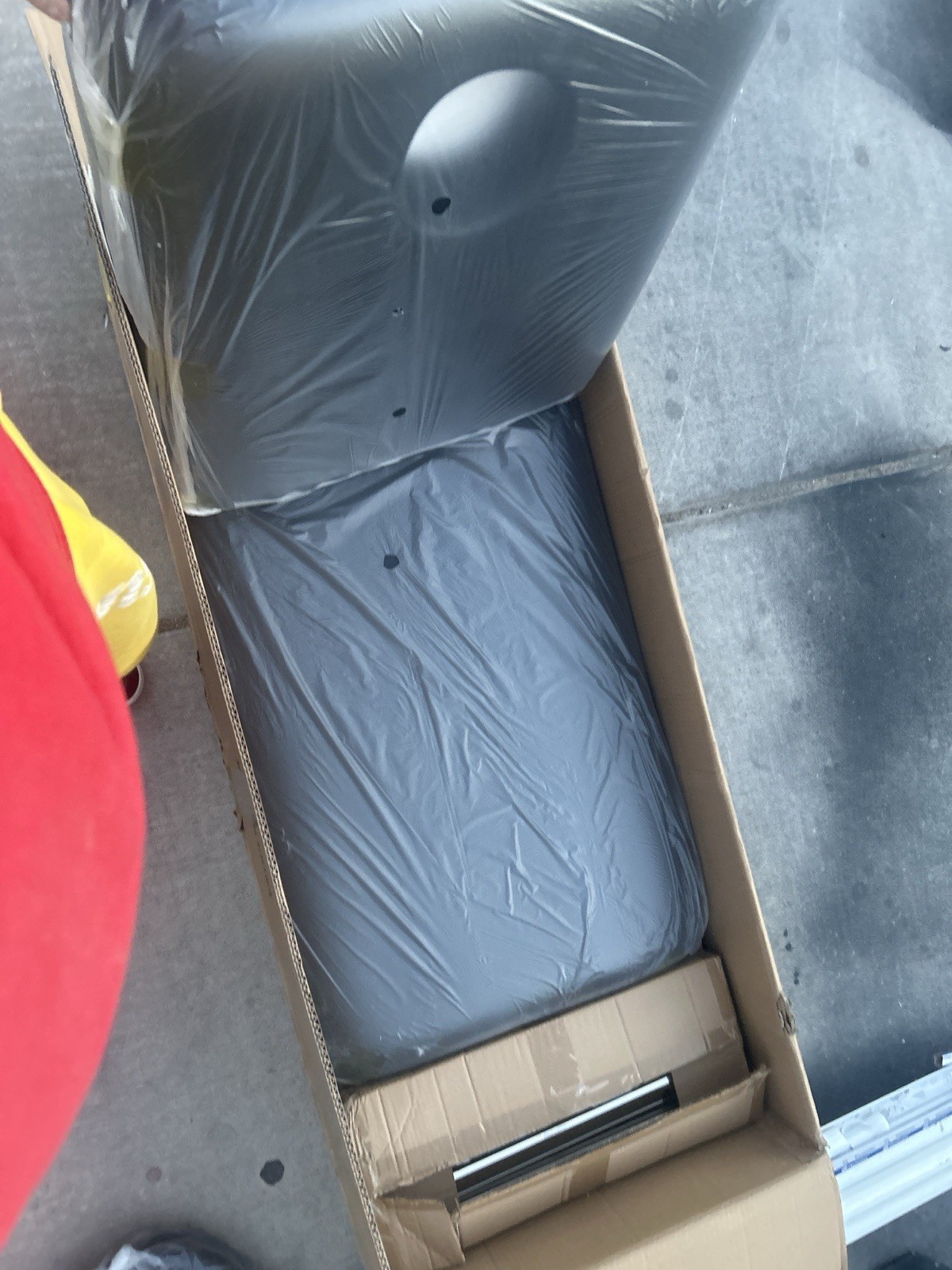 Black Faux Leather massage table