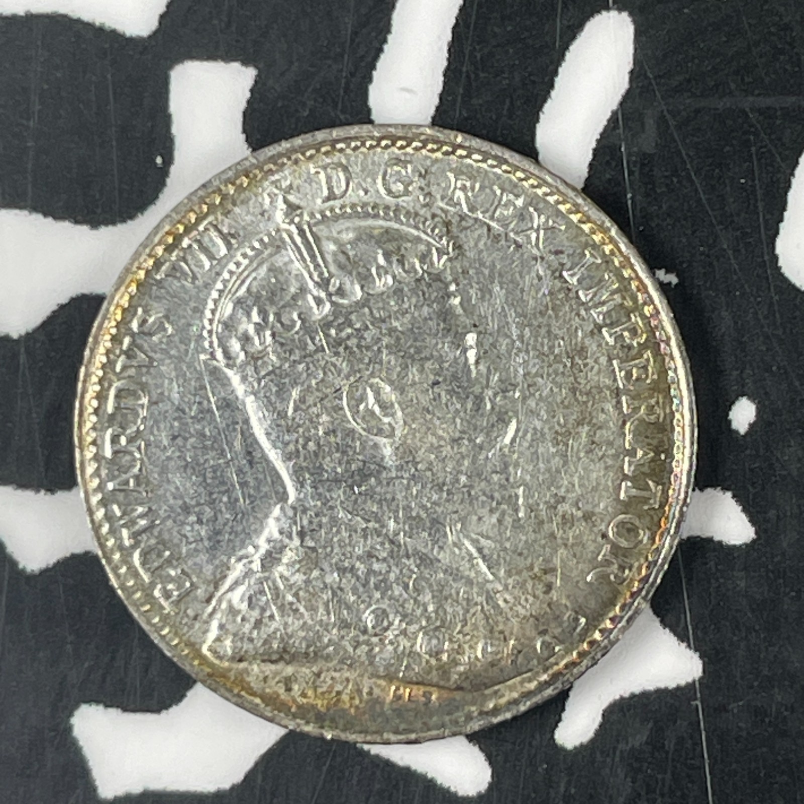 1902 Canada 5 Cents Lot#C9956 Silver! Nice!