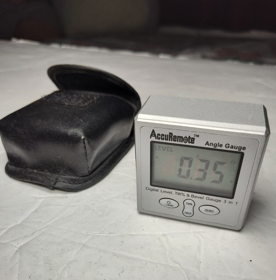 Digital Angle Cube Gage Electronic Gauge Sea Level Protractor Magnetic Base