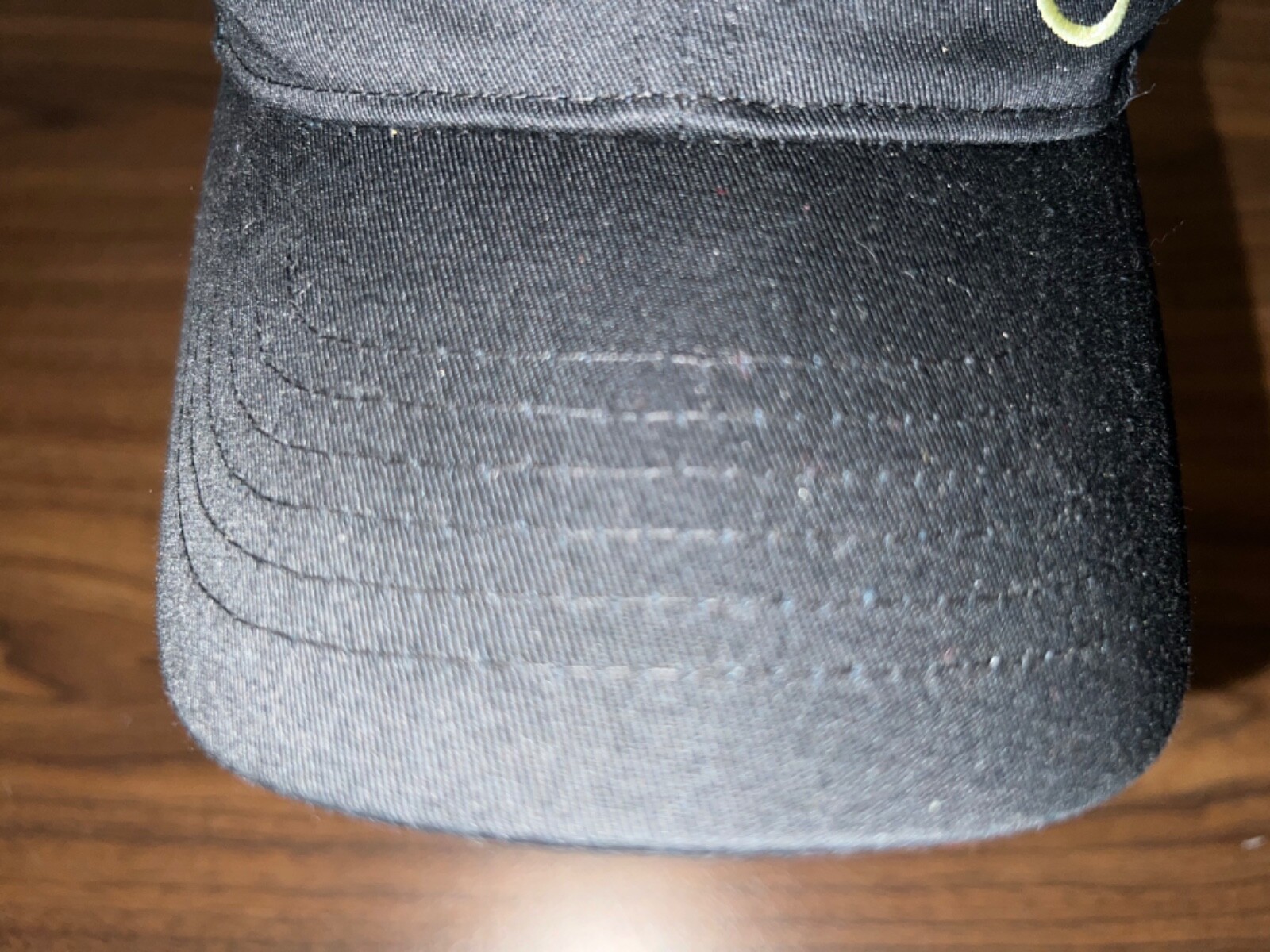 Life Care Services Logo Black Hat Cap Hook Loop Unbranded EUC