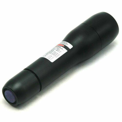 Focusable 520nm Waterproof Laser Pointer Green Dot Flashlight LED Torch
