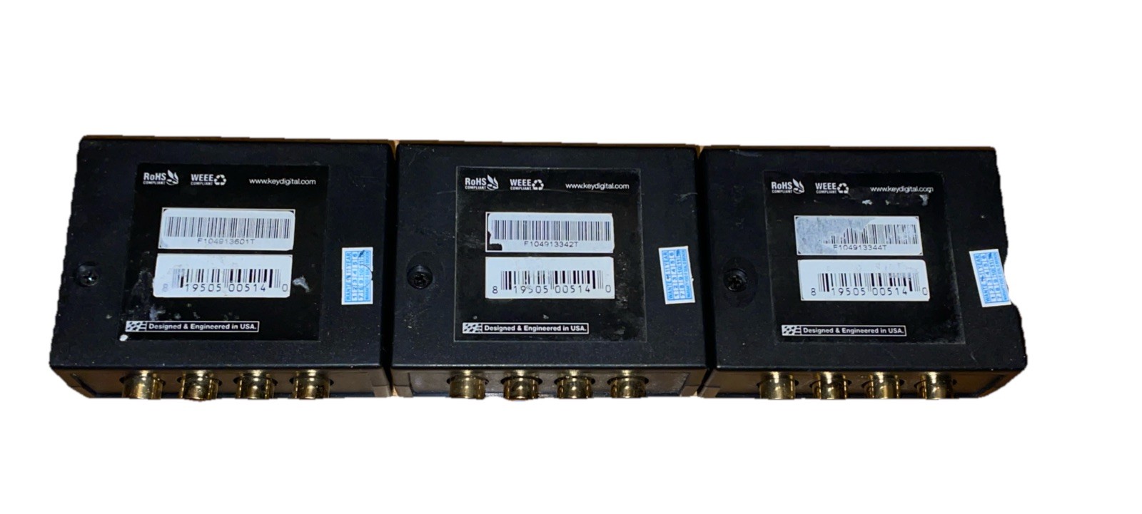 x3 Pro Connect by Key Digital PCBKDCOVDAB CAT5/5e/6 Component / Digital Audio