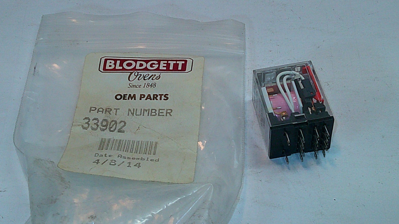Blodgett Part # 33902 Logic Relay