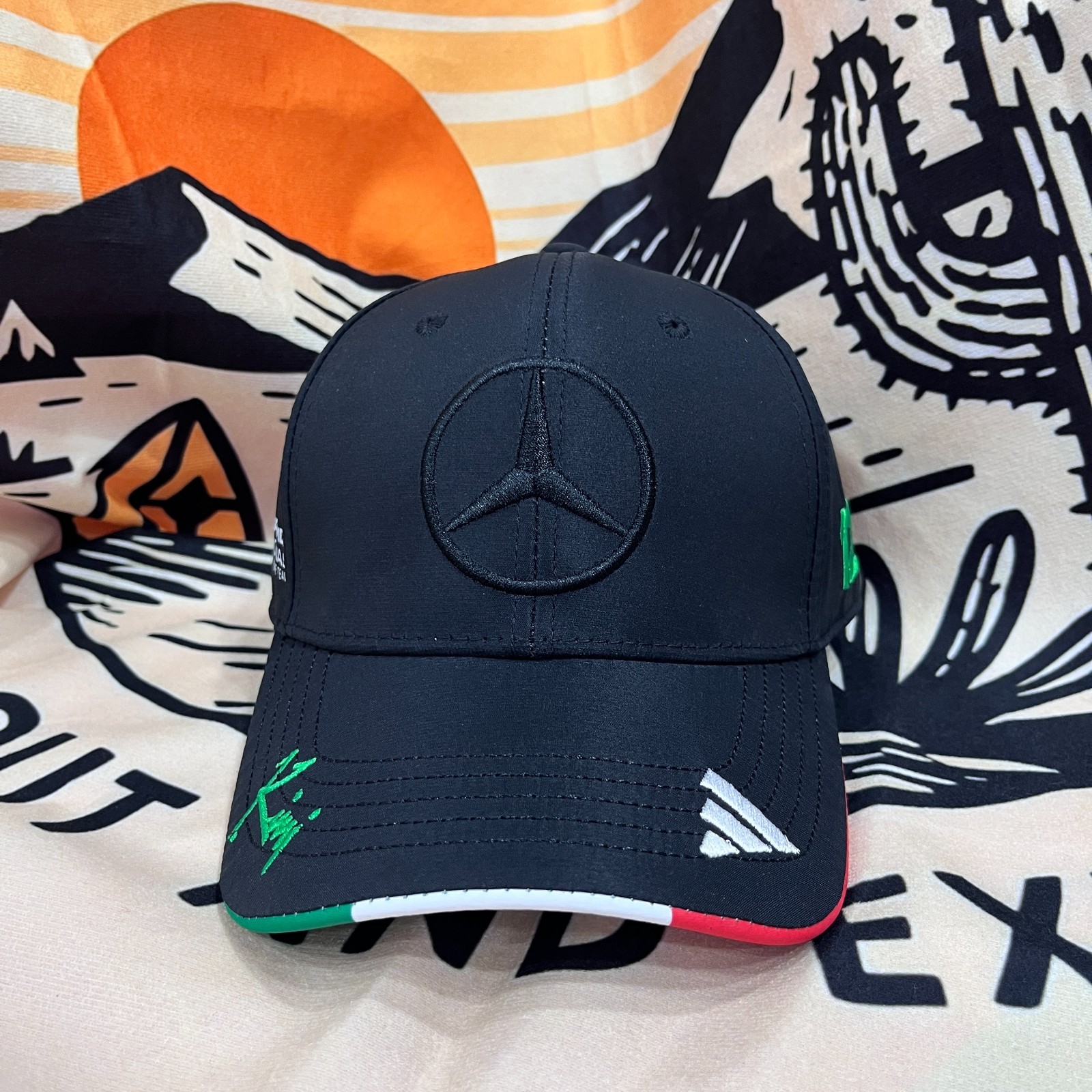 Benz #12 F1 Racing Kimi Men's Outdoor Baseball Cap Adjustable