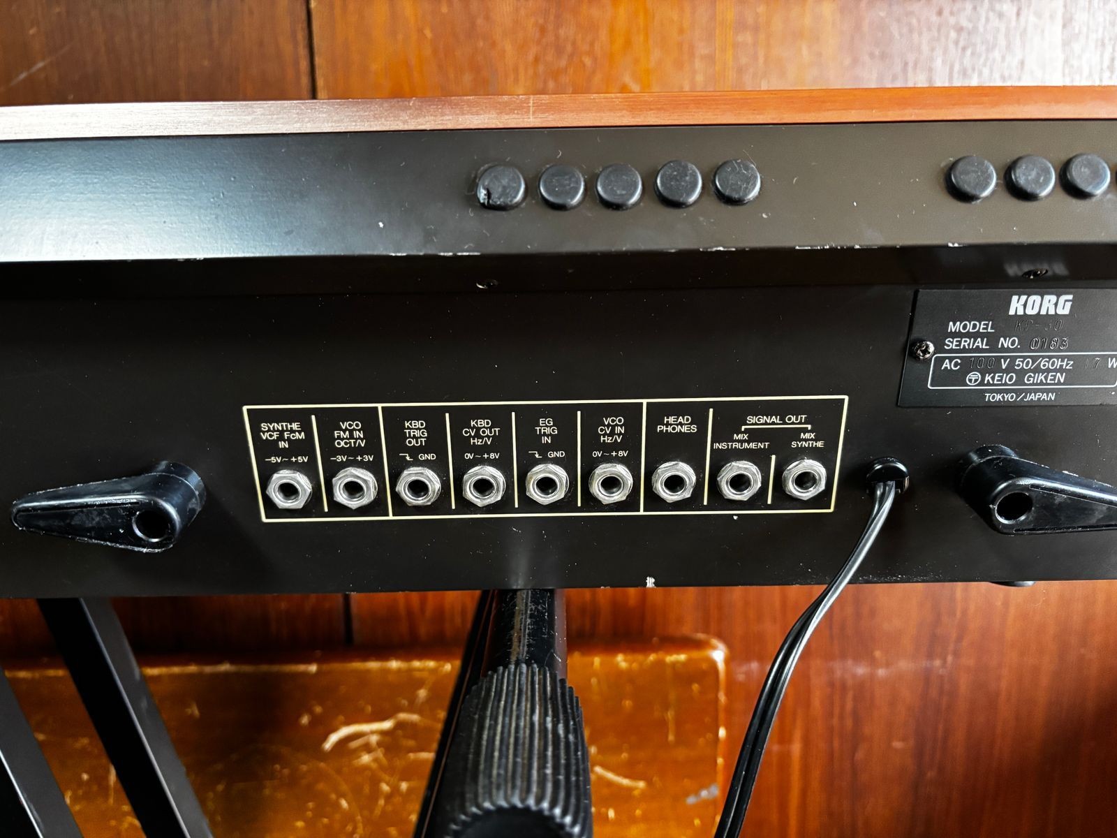 1979 korg sigma RARE analog joystick synth