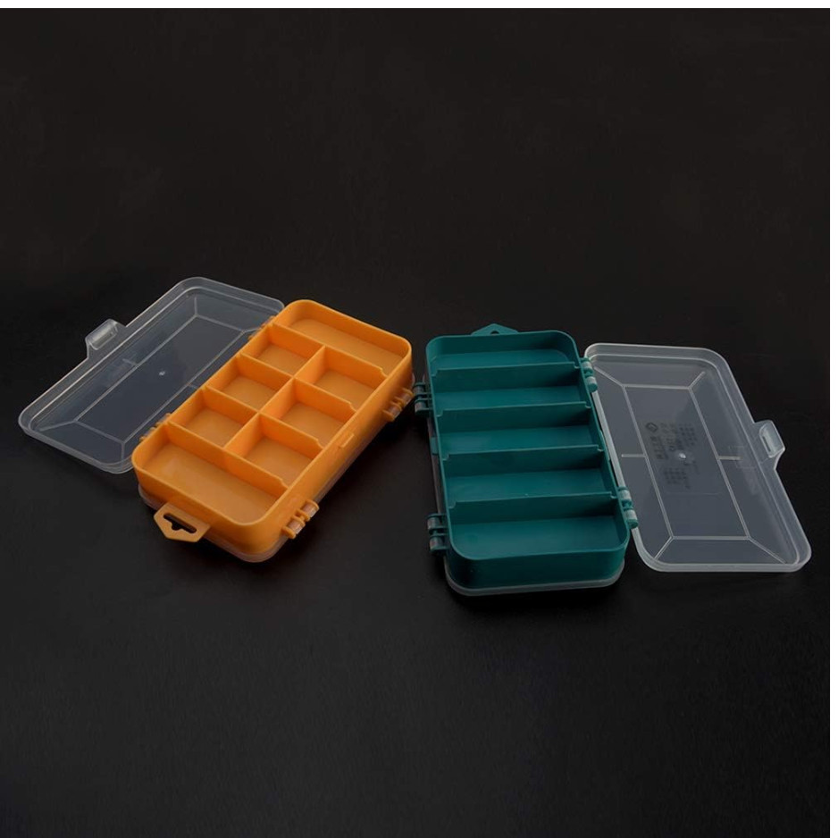 Double‑Side Screw Storage Box – 13‑Grid Hardware Organizer, Portable Small Parts